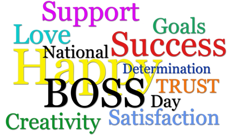 National Boss Day Printable Card